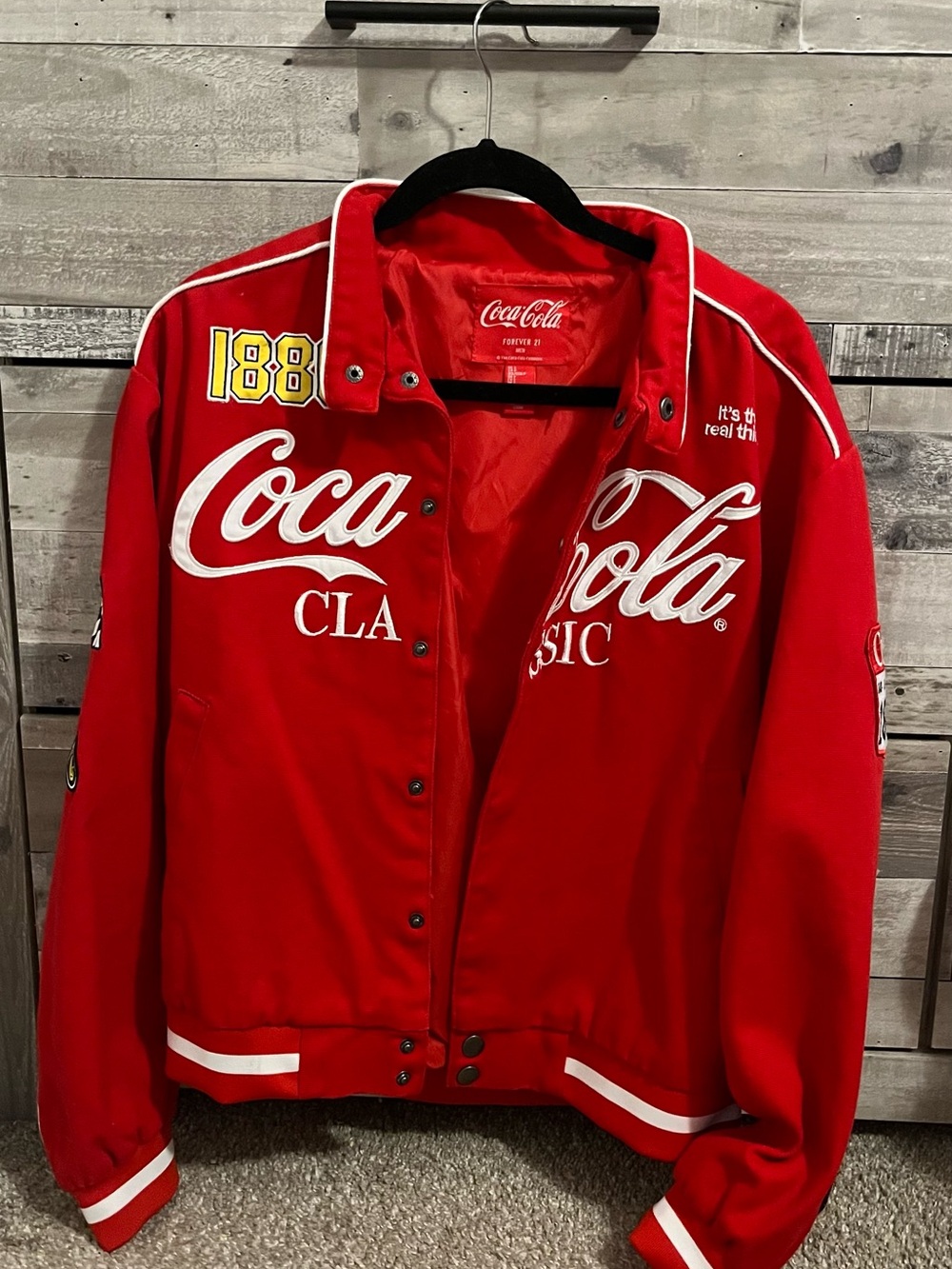 Forever 21 x Coca-Cola Collab Jacket